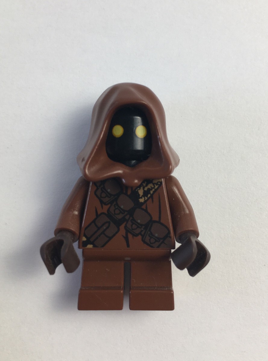 d LEGO Star Wars Jawa (1 Pocket) Minifig GOLD BADGE EXCELENT sw590
