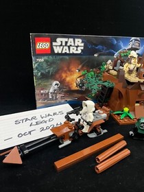LEGO 7956 Star Wars - Ewok Attack - With manual.