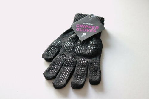 Black Womens Gloves Warehouse Gripper Warm Work Gloves Safety Grip Palm Dots - 第 7/20 張圖片