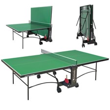 Garlando Tavolo Ping Pong C-276I ADVANCE INDOOR VERDE + 2 Racchette + 6 palline