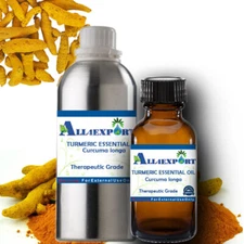 PURE TURMERIC ESSENTIAL OIL Curcuma longa NATURAL HERBAL FRAGRANCE