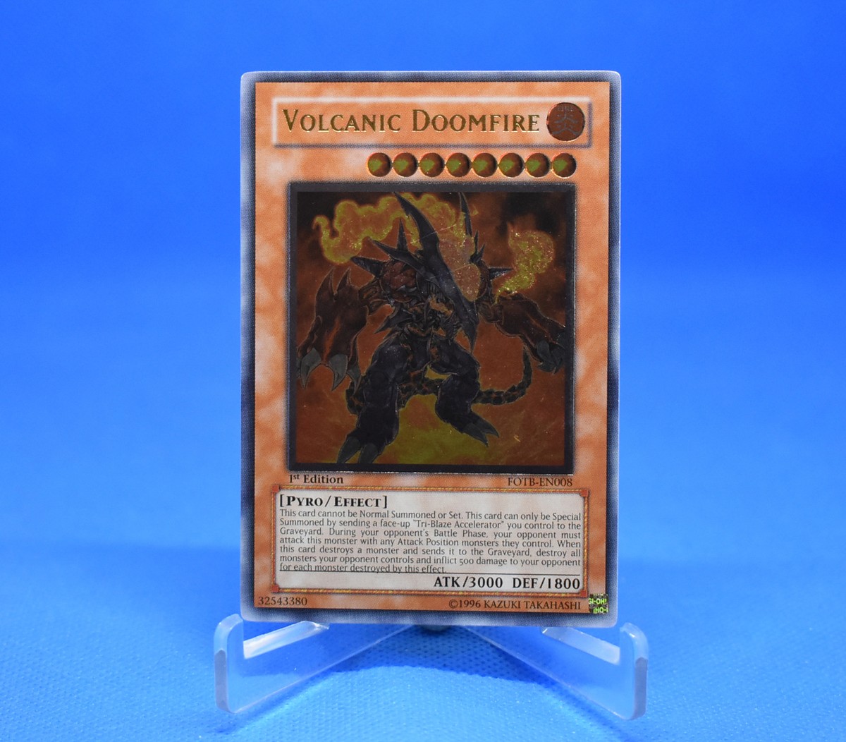 yugioh volcanic doomfire deck Yu-Gi-Oh! - SGX1-ENH01 - Secret Rare opponent must attack this card Volcanic Queen and Volcanic Doomfire!