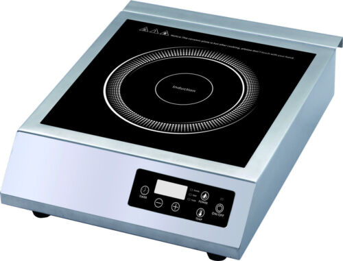 AusSafety Power 240V 3500W IH HotPlate Commercial Induction Cooker Cafe Catering - Picture 2 of 6