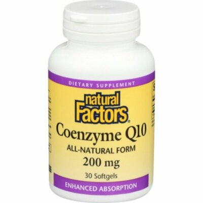 Natural Factors Coenzyme Q10 200mg 30 ct