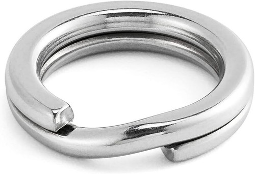 Premium 100 Count Stainless Steel Split Rings for Saltwater & Freshwater Fishing - Picture 3 of 9