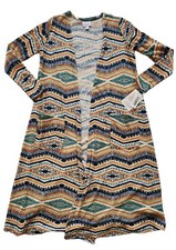 Lularoe Aztec XS Sarah Cardigan Colorful Extra Small NEW