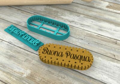 Biscotti Oswego formine Buona Pasqua formine per biscotti cookie cutters tagl...