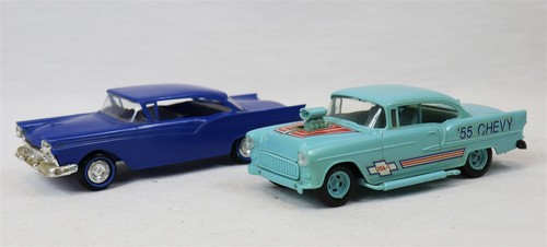 VINTAGE Snap Tite '55 Chevy Model Kit 1:32 Scale - 2 Cars in Lot - Picture 4 of 6
