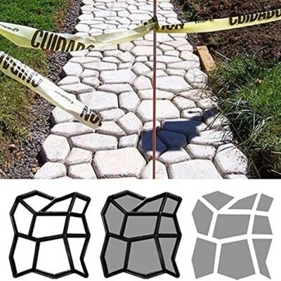 Pflasterform Betonpflaster Gehweg Gießform Schablone Garten Schalungsform aus PP - Bild 1 von 4