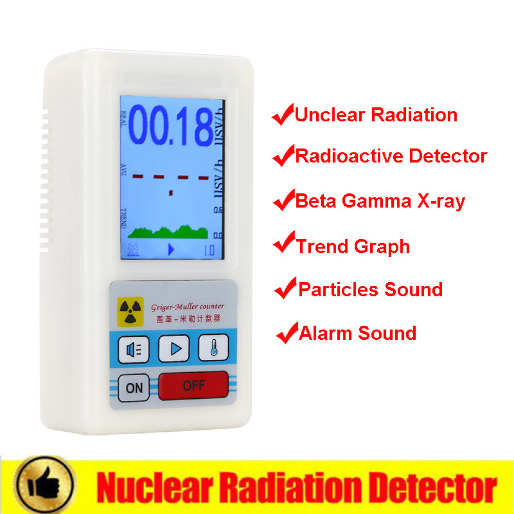 BR6 Xray Geiger Counter Alpha, Gamma, Beta XRay Radiation Monitor