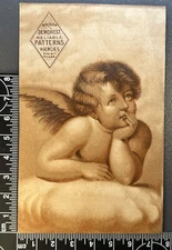 Antique Victorian Trade Card Advertising - Demorest Patterns - NY 