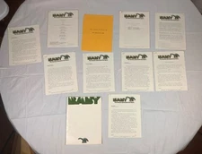 Press Kit BABY:SECRET OF THE LOST LEGEND Movie 1985 Sean Young William Katt