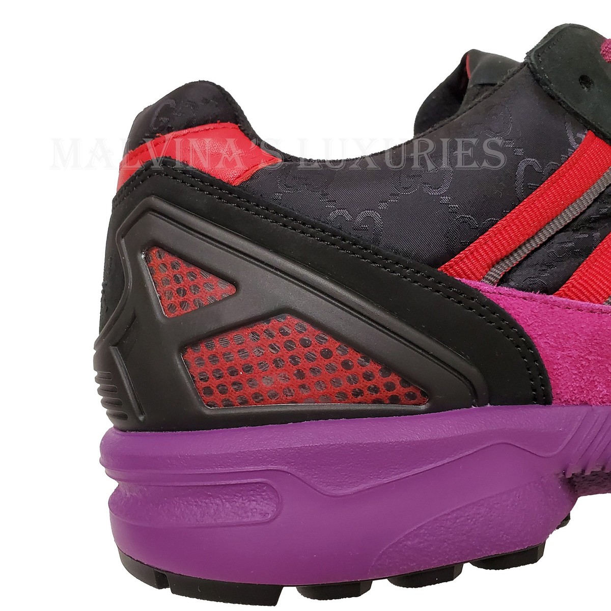 GADID ANONIEM バック adidas x GUCCI ZX 8000 Sneakers 'Aqua Blue Yellow Brown
