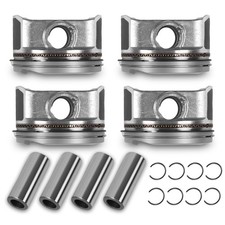 CYCWER 1ZZFE 1ZZ-FE 4pcs Engine Piston Rings Fit for 2003-2008 VIBE 1.8L,...