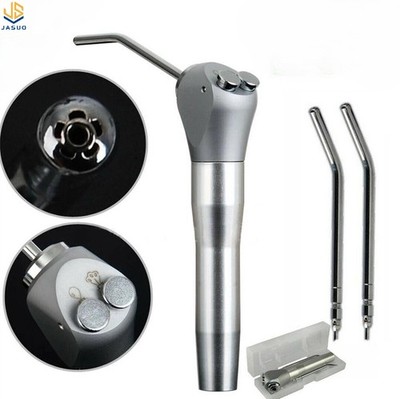 1 Set Dental Air Water Spray Triple 3-way Syringe Button Handpiece+2 Nozzle Tips