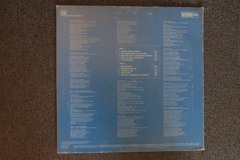 (Vinyl, LP) Karthago - Rock 'N' Roll Testament (Gatefold, Quadraphonic) - Bild 3 von 3