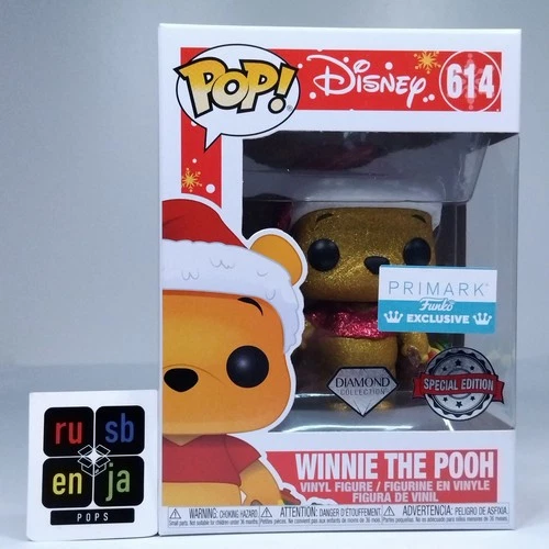 Funko Pop! Disney Holiday Christmas Winnie the Pooh Diamond Special Edition #614