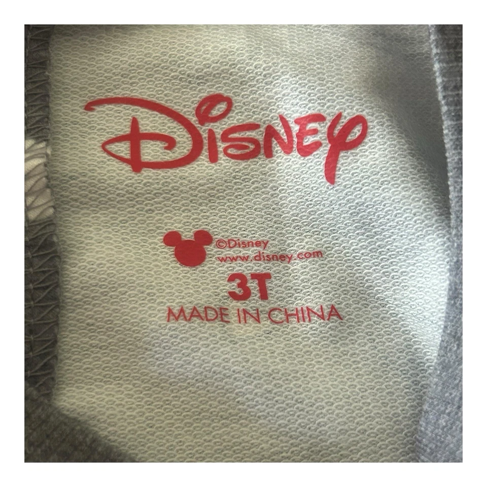 Disney Mickey Mouse Cupid Gray Long Sleeve Dress - Hearts & Clouds Print - Image 4 of 4