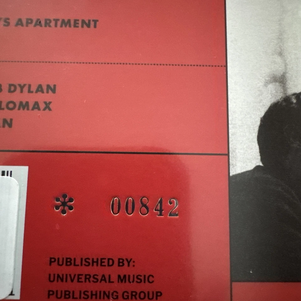 RSD BLACK FRIDAY 2025 SEALED BOB DYLAN MASTERS OF WAR NUMBERED 7” #0849 - Image 3 of 3