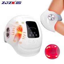 Portable Knee Massager Red Light EMS Hot Compress Air for Pain Arthritis Relief