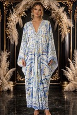 CAMILLA My Homespun Heart T Shape Long Kaftan One Size RRP $895