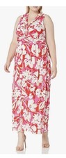 Vince Camuto Floral Print Maxi Dress Sleeveless , NWT , Size 22