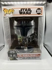 Funko Pop! Vinyl Jumbo 10 in: Star Wars - The Mandalorian (Chrome) (10 inch)...