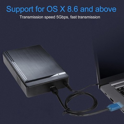 USB3.0 HDD Enclosure 3.5in 2.5in 5Gbps Ultra Thin Lightweight HDD Encl FKCW