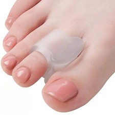 6  Silicone Soft Gel Toe Separator Bunion Toes Spacer Orthotics Pain Relief USA