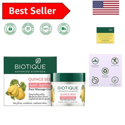 Unscented Quince Seed Nourishing Cream 50g - Perfect for Sensitive Skin Needs