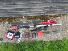 Einhell Cordless Multifunctional Tool. Trimmer And Mini Chainsaw/pruning Saw