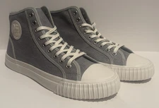 PF Flyers Center Hi Men’s Gray Canvas High Top Shoes Sneakers Size 9