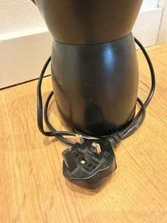DeLonghi KG40 Kaffeemühle 170W elektrisch Klingenmahlwerk Schwarz UK Stecker