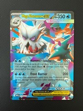 Mega Abomasnow ex 036/132 Holo Doppio Raro Pacchetto Premio Serie Carte Pokemon NM