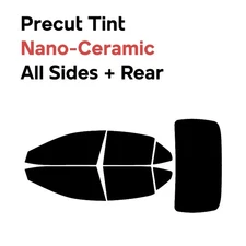 Precut Window Film Automotive Nano Ceramic Any % Tint for Toyota Camry 2018-2024