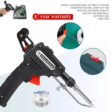 Handheld Welder Electric Welding Machine Manual Soldering Gun Set 110V New
