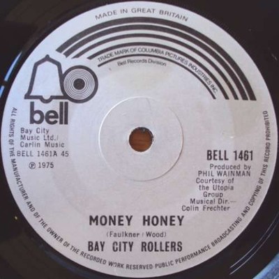 Bay City Rollers - Money Honey 7'' Single Sol Vinyl Rock Pop Rock 1407