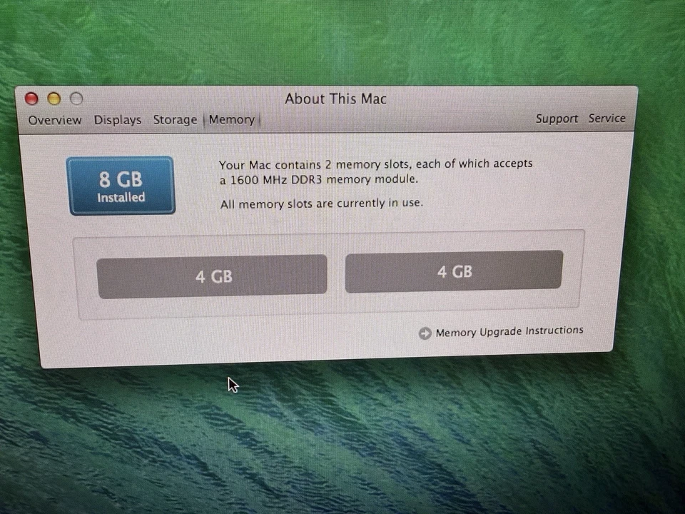 Apple Mac Mini Late 2012 i7 Quad Core 2.3GHz 8GB Ram 1 TB Mac SATA OS Mavericks - Image 3 of 4