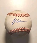 Autographed Baseball game used CHARLIE CONDON Colorado Rockies