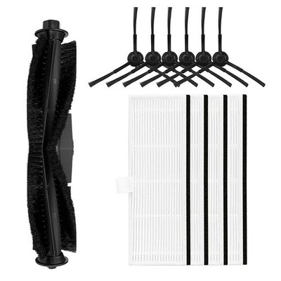 Replace Main/Side Brush Filter Kiy For Proscenic M8 Pro Robotic Vacuum Cleaner