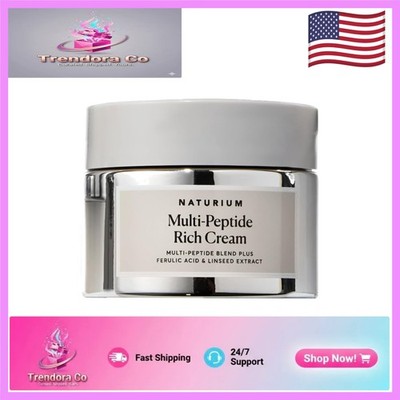 Hydrating Multi-Peptide Cream,  & Cruelty-Free, 1.7 oz for Youthful Skin