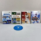 Wii Sports Resort, Sports, Play, EA Active & Dance Dane Revolution Lot