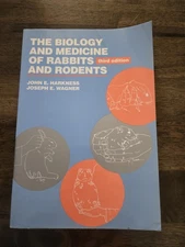  Veterinary Books x 2: Parasitology and Rabbit/Rodent Medicine 