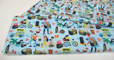 Michael Miller quilt-craft fabric SPAM LIFE HAWAII blue BTY (ddc-8931)100%cotton