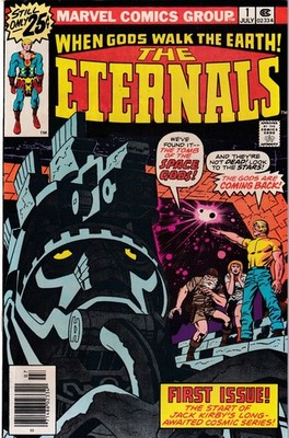 ETERNALS #1  1977 VINTAGE A NEAR PERFECT COPY! POSSIBLE 9.4 FREE SHIPPING!
