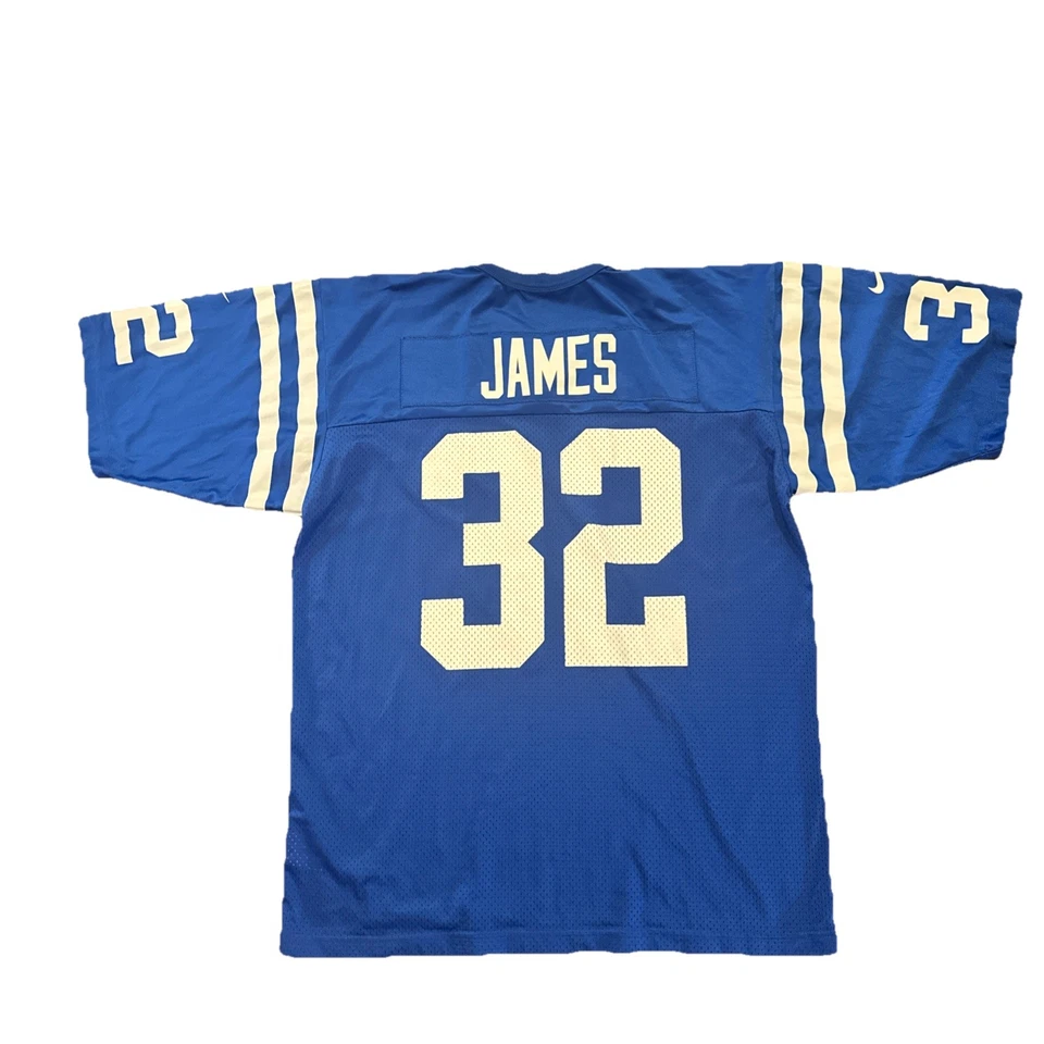 Мужская винтажная футболка Indianapolis Colts размер XL Edgerrin James Nike синяя - Изображение 2 из 4