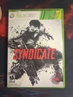 Syndicate (Microsoft Xbox 360, 2012) (Tested And Working)