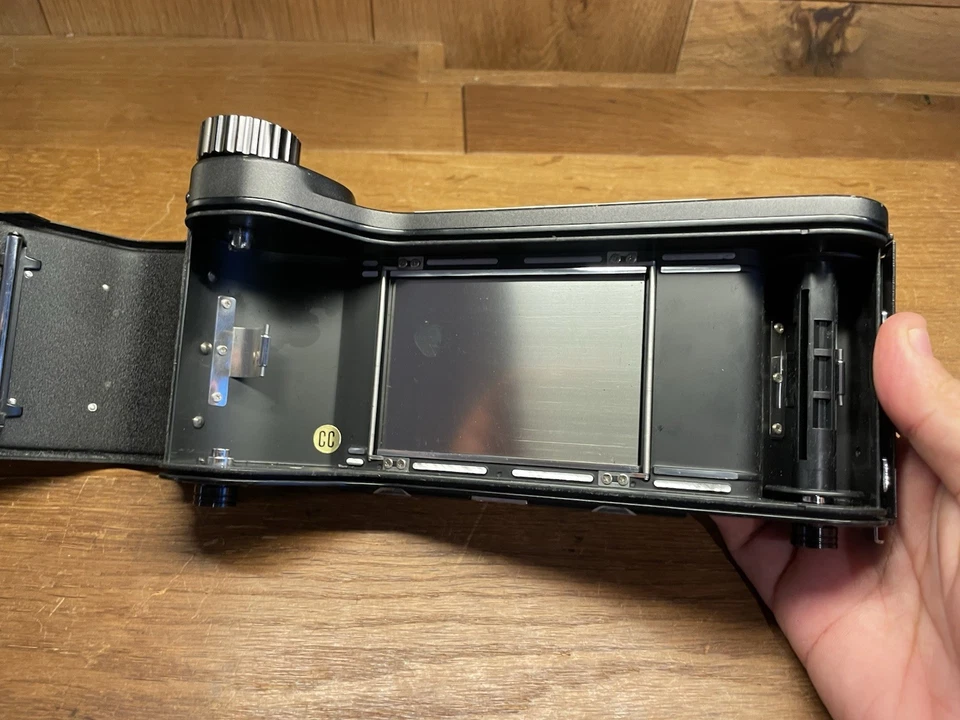 *Casi Como Nuevo con Máscaras* Mamiya 6x4.5 6x6 6x9 Tipo K Soporte Trasero de Película para Prensa/JPN Foto 4 de 4