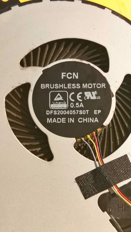 Notebook Asus P541UA dissipatore heatsink + ventola fan CPU - Immagine 4 di 4