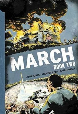 March: Book Two - Paperback, by John Lewis; Aydin Andrew - Acceptable n